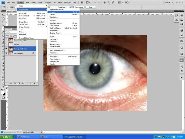 Creation of I see you : Step 2